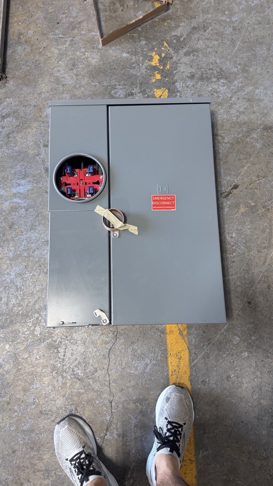 Square D SC12L200S Outdoor Meter Panel - MLO - Underground