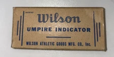 Wilson Umpire Indicator In Box Vintage