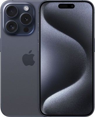 Apple iPhone 15 Pro - 128GB - Titan Blau (Ohne Simlock)
