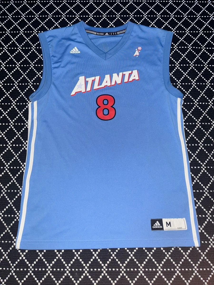 WNBA Women Atlanta 8 Izi castro maques jersey Adidas Women Basketball