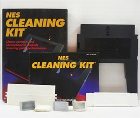 VINTAGE 1989 Nintendo NES Cleaning Kit in Original Box