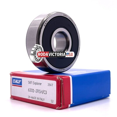 SKF 6301-2rsh/c3 Deep Groove Ball Bearing for sale online | eBay