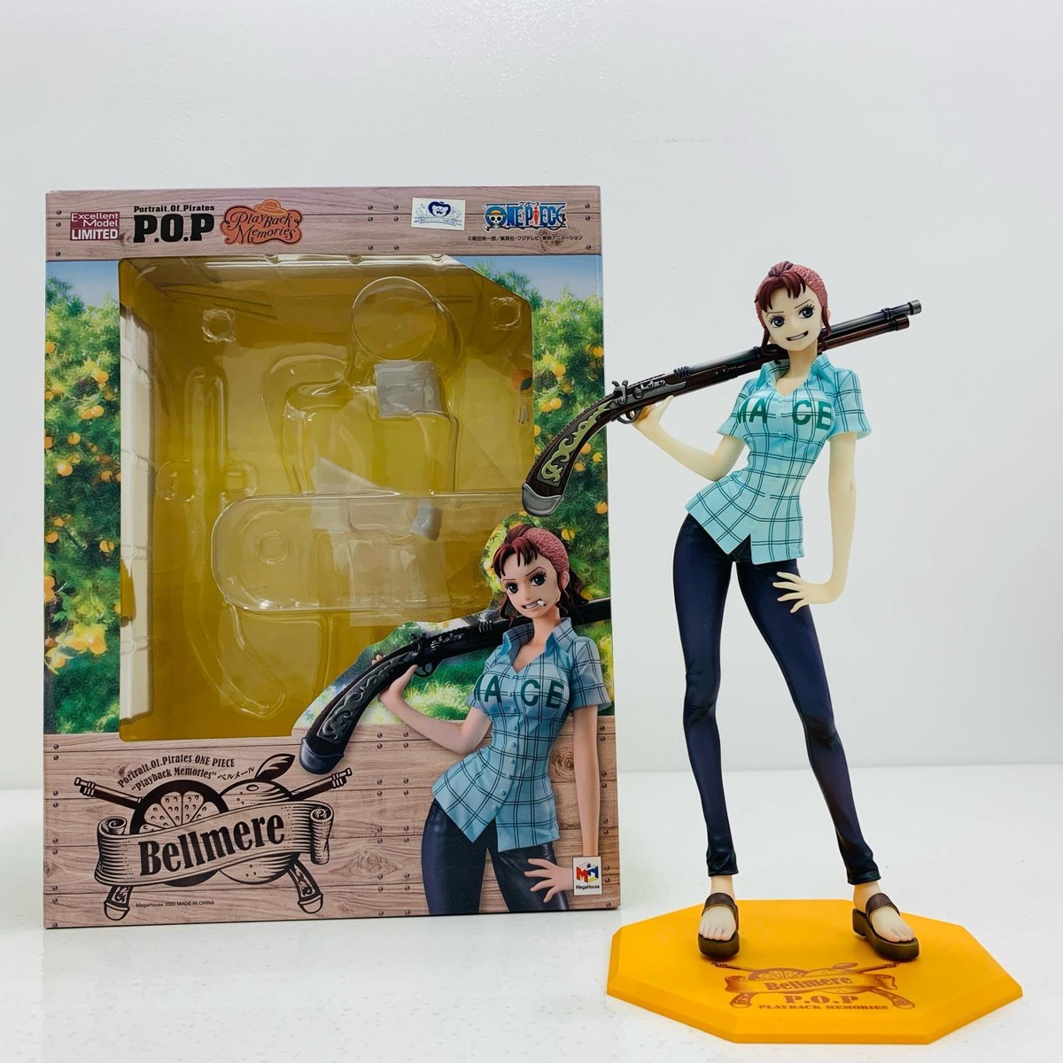 LEMAIRE - Portrait.Of.Pirates P.O.P ワンピース『Playback Memories』 ベルメール ONE PIECE(ワンピース) 完成品 フィギュア メガトレショップ&amp;オンラインショップ限定 メガハウス One Piece - Bellemère - Portrait of Pirates 