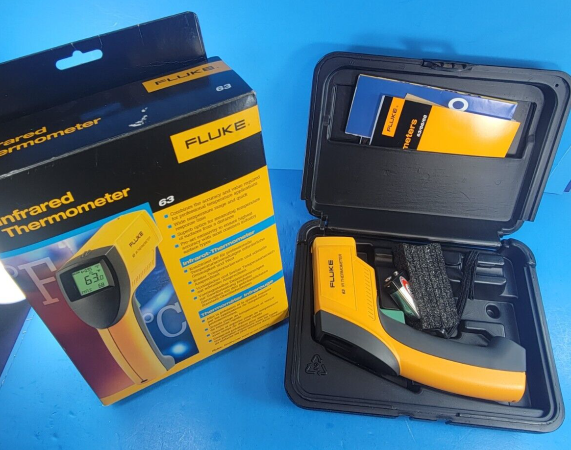 Fluke 63 IR Thermometer, New eBay