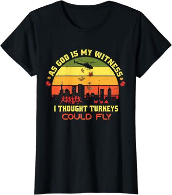 Thanksgiving Turkey Drop As God Is My Witness Turkeys Ladies' Crewneck T-Shirt