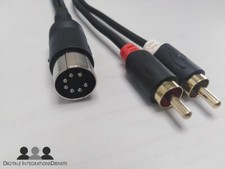 Kabel 2x Cinch auf 7pol DIN-Stecker ca 1,5m  ...