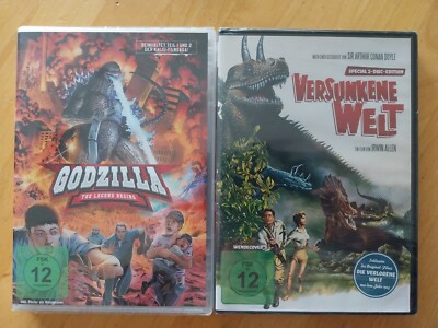 Godzilla - The Legend Begins + Versunkene Welt - DVD Bundle - Neu + OVP
