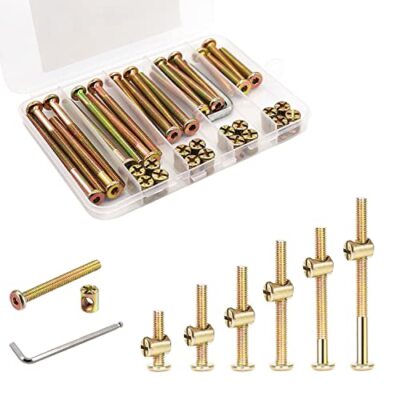 Crib Screws Hardware Replacement Kit 20 Set Baby Bed Frame Bolts