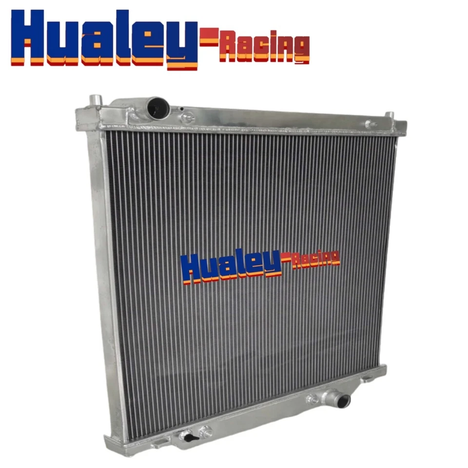 Radiador completo de aluminio para Ford F250 F350 F450 Super Duty 2003-2007 6,0 L V8 Foto 2 de 4