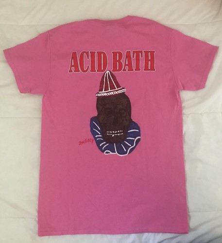 ACID BATH - When The Kite String Pops - Azalea T-Shirt - Pink Official - Picture 2 of 2