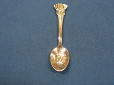 Vintage Las Vegas Collectable Miniature Spoon with Cards on the Handle 