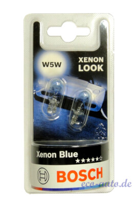 2 x BOSCH Xenon Blue W5W 12V für CHEVROLET KALOS AVEO CAMARO CAPTIVA CORVETTE
