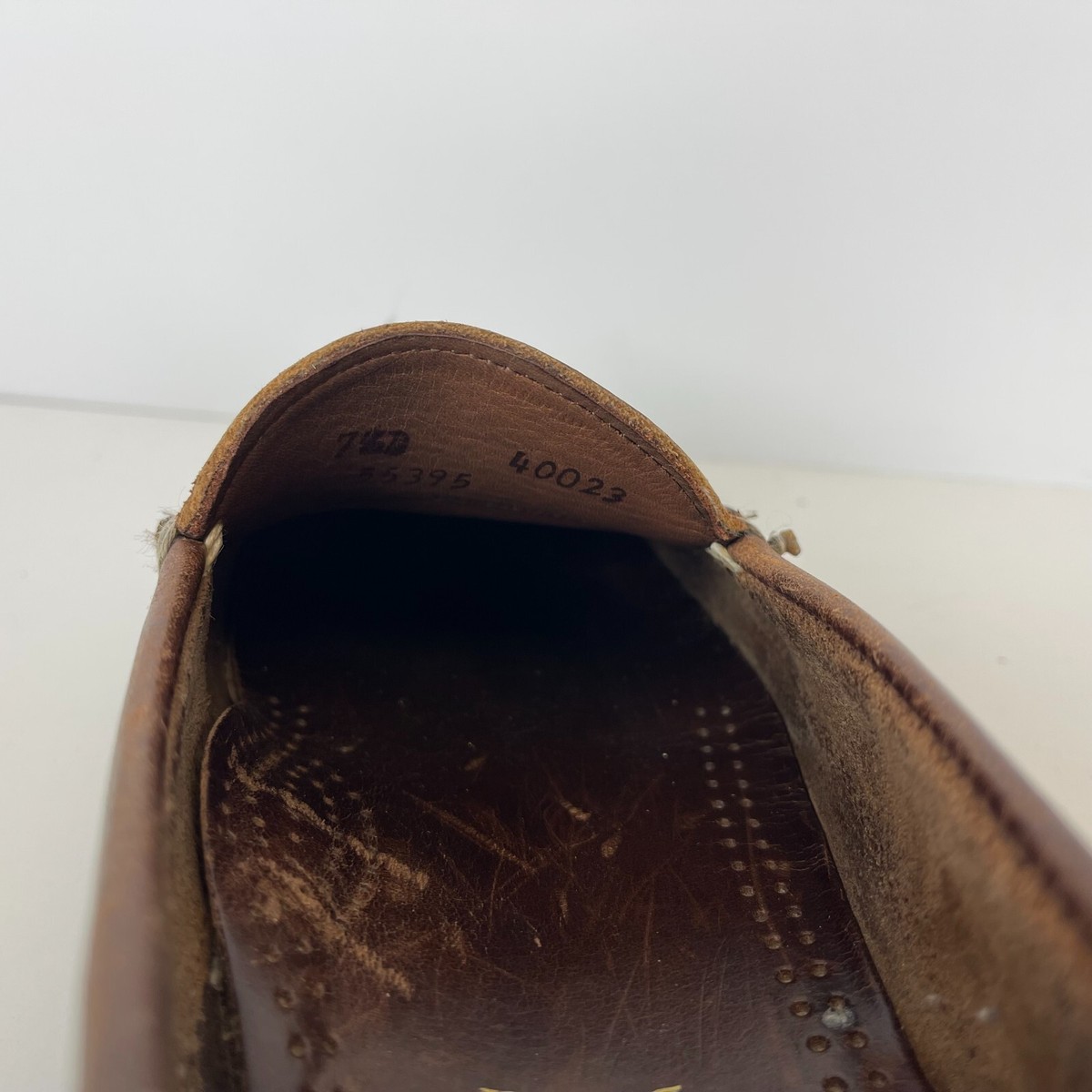 Allen Edmonds Boulder Slip On Loafers Leather Browne Mens Size 7.5 Allen Edmonds Boulder | eBay main image 2