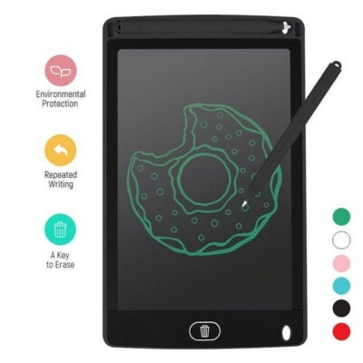 Portable 8 Inch LCD Writing Tablet Ultra-thin Electronic Drawing Board Reusable