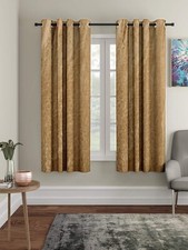 2 Piece Leaf design Polyester Window curtains 5 feet Home Decor