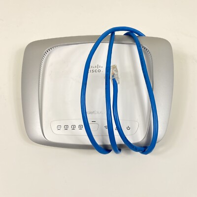 Cisco Valet Plus 300 Mbps 4-Port Gigabit Wireless N Router (M20)