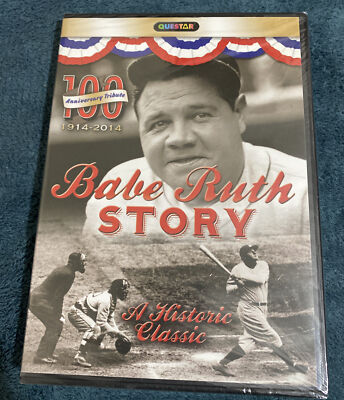 Babe Ruth Story 100th Anniversary Tribute {DVD} **BRAND NEW/SEALED**