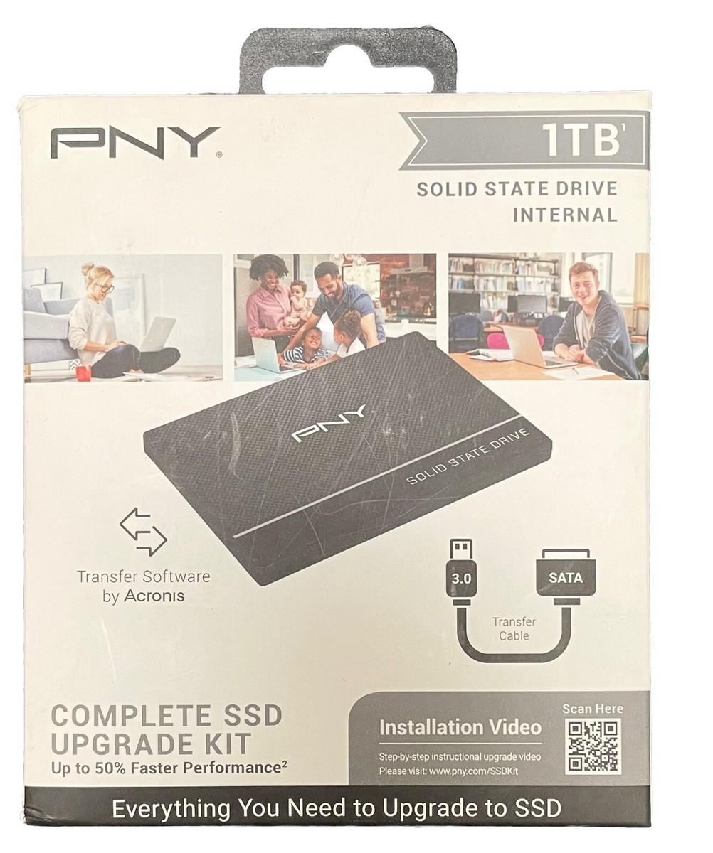 Sata Iii Pny Ssd Clone PNY 1TB Solid State Internal Drive Complete