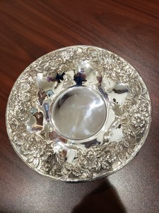 S KIRK and SON STERLING SILVER REPOUSSE BOWL