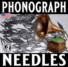 500, 300 or 100 per pack VICTROLA NEEDLES for Gramophone Phonograph 78rpm record