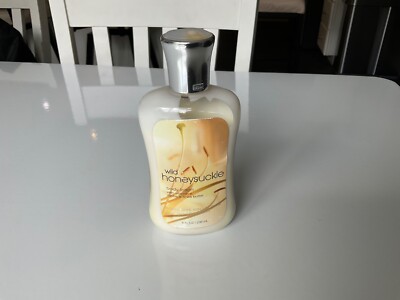 Bath & Body Works WILD HONEYSUCKLE Body Lotion Shea, Jojoba Oil, Vit E 8 oz