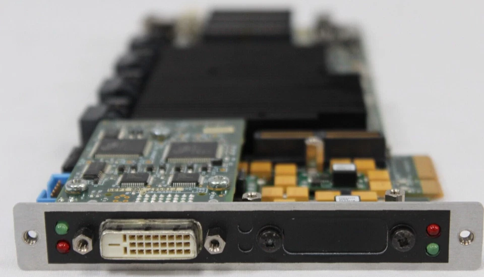 Tarjeta de PC SEOS Rockwell Collins 51-609-01-G control de pantalla de alineación automática - 1 DVI Foto 4 de 4