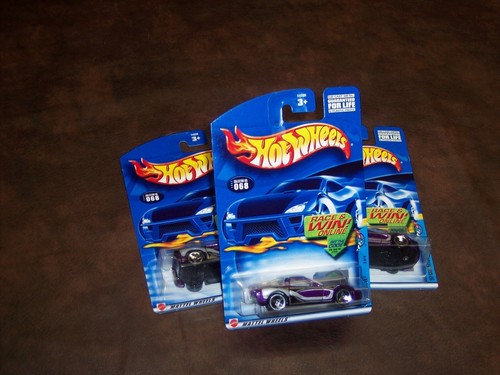 HOT WHEELS - '97 CORVETTE - 3 SPEICHENRÄDER - SAMMLERKARTE NR. 068 - SHARP - NEU - Bild 3 von 6