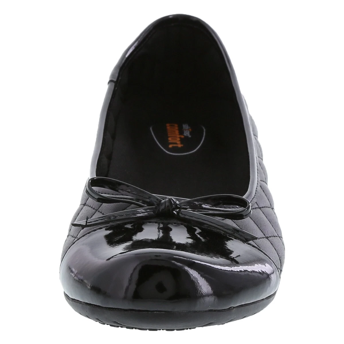 Safetstep slip resistant women's sasha quilt bow best sale flat