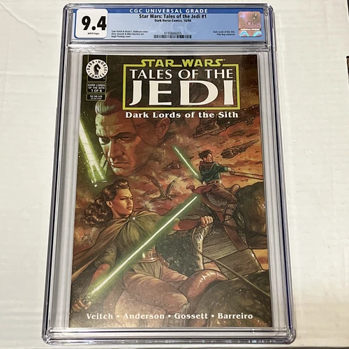 Star Wars Tales of the Jedi #1 Dark Horse 1994 Lords of the Sith CGC 9.4