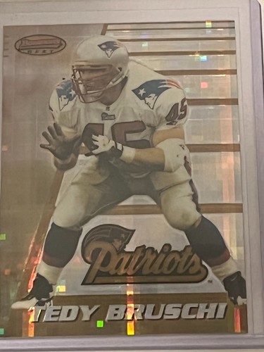 Tedy Bruschi [Atomic Refractor] #162 1996 Bowman's Best card