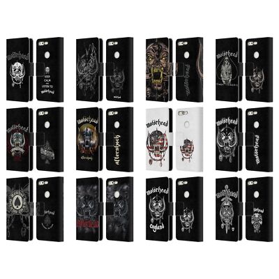 OFFIZIELLE MOTORHEAD GRAFIKEN BRIEFTASCHE HUELLE AUS LEDER FÜR GOOGLE HANDYS