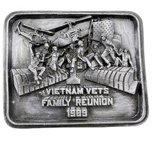 Vietnam Vets Belt Buckle Buckles Of American Masterpiece Collection Vietnam War