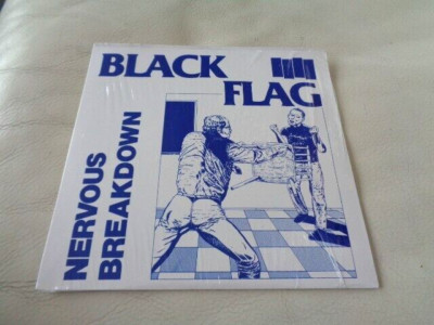 Black Flag Nervous Breakdown NEW 7  Vinyl 45 RPM 2016 SST Records Hardcore Punk
