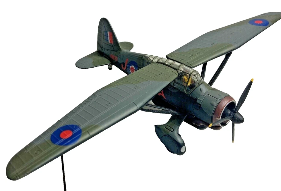 Corgi Model Airplane RAF WWII Westland Lysander Prop plane IIIA 1/72 Scale - Image 3 of 4