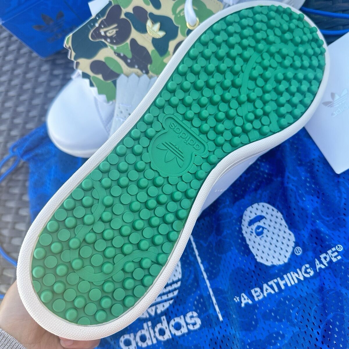 Adidas BAPE x Stan Smith Golf 30th Anniversary Men's Golf Adidas BAPE x Stan Smith Golf 30th Anniversary Men's Golf