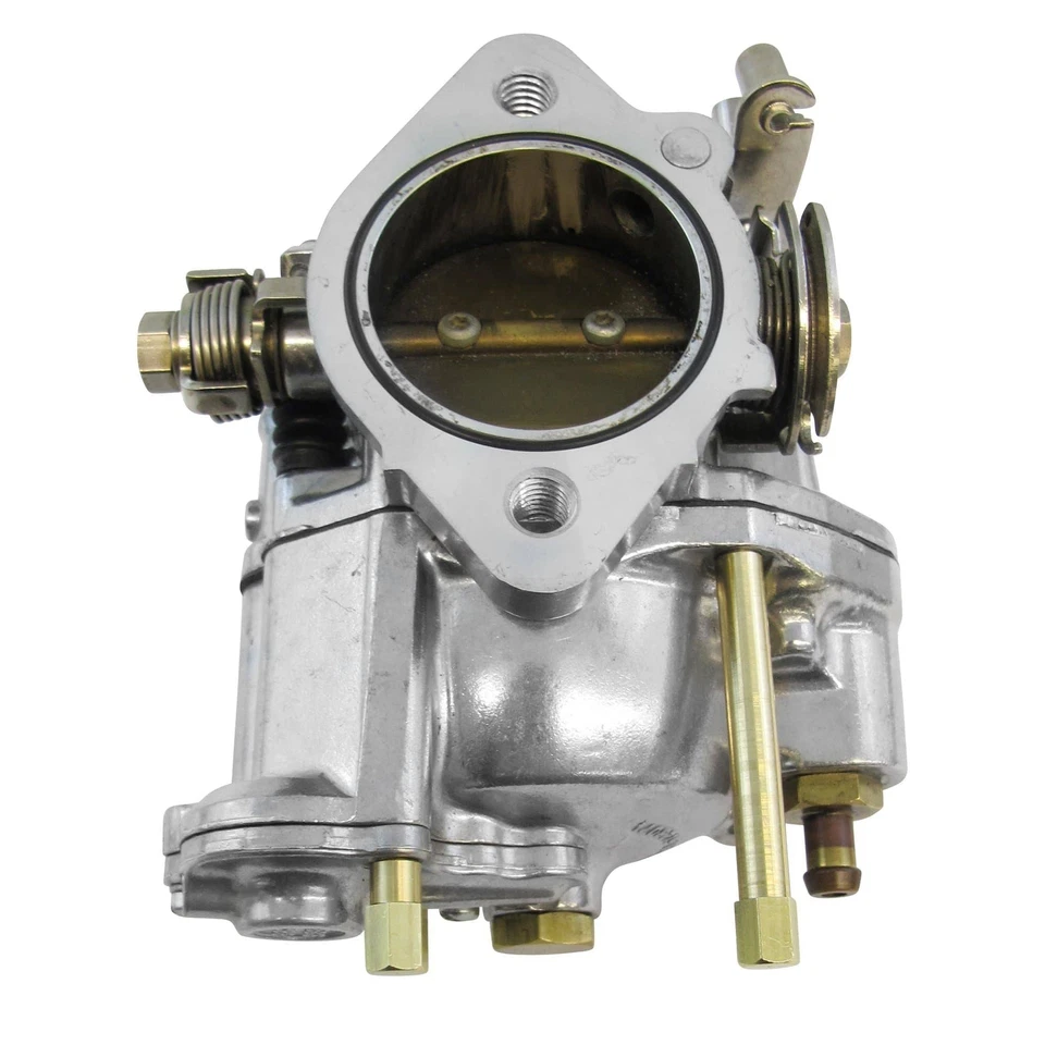 Tornillos flotadores extendidos de latón Lowbrow S&S Super E Carb Harley HECHOS EN EE. UU. Foto 4 de 4