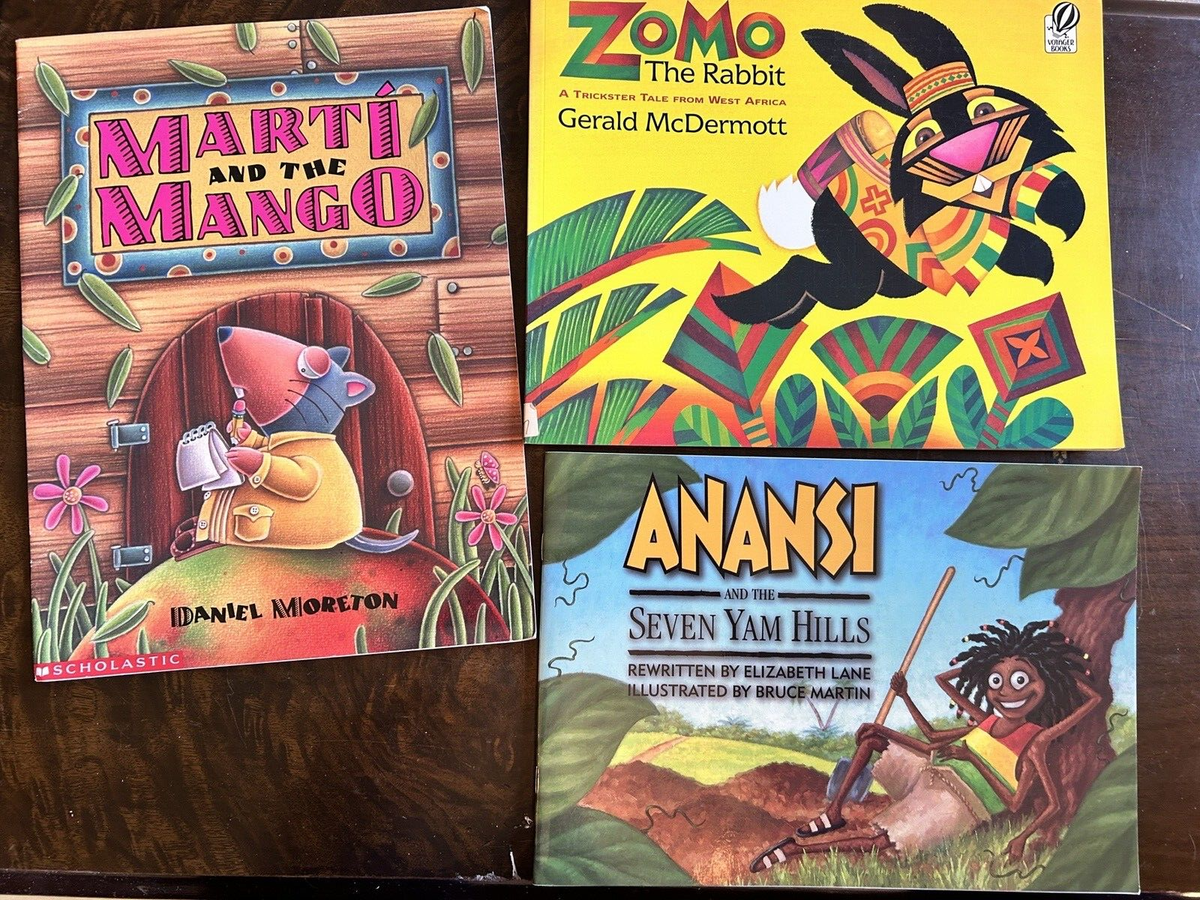 Ananski and the Seven Yam Hills - Zomo The Rabbit - Marti and the