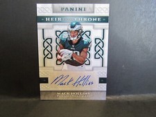 Mack Hollins 2017 Panini Heir to the Throne Rookie Autograph!Eagles WR RC Auto