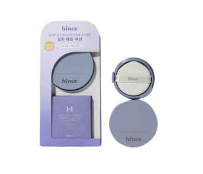 HINCE Second Skin Mesh mattes Kissen 12g + Nachfüllstoff LSF 40 PA ++, koreanische Kosmetik