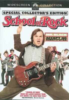 The School of Rock (DVD, 2004, Widescreen, Special Collector's Edition) NEW