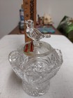 Compote w/ bird on lid by Karl Hofbauer GmbH & Co 24% PbO lead crystal — photo 6