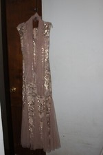Stunning Embroidered Evening Gown With Drapery by ALEX Evenings - Size 6