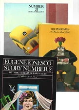 3 A HARLIN QUIST BOOKS THE PAINO MAN IONESCO STORY #2 GUY BILLOT #24