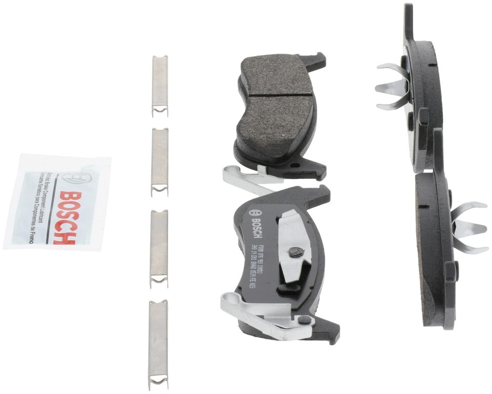 Bosch QuietCast SemiMetallic Brake Pads Rear For 20102011 Ford Ranger