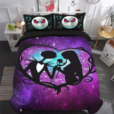 Bedding Set Nightmare Before Christmas Duvet Cover Quilt Cover