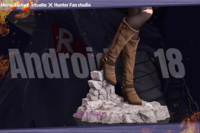 Android 18 Resin Hero Belief Studio Dragon Ball 2 heads 1/6 31cm