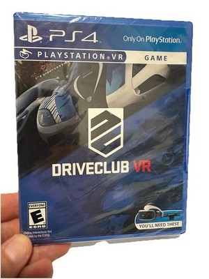 Driveclub Vr - PSVR - Playstation 4 PS4 Video Game NEW FACTORY SEALED 