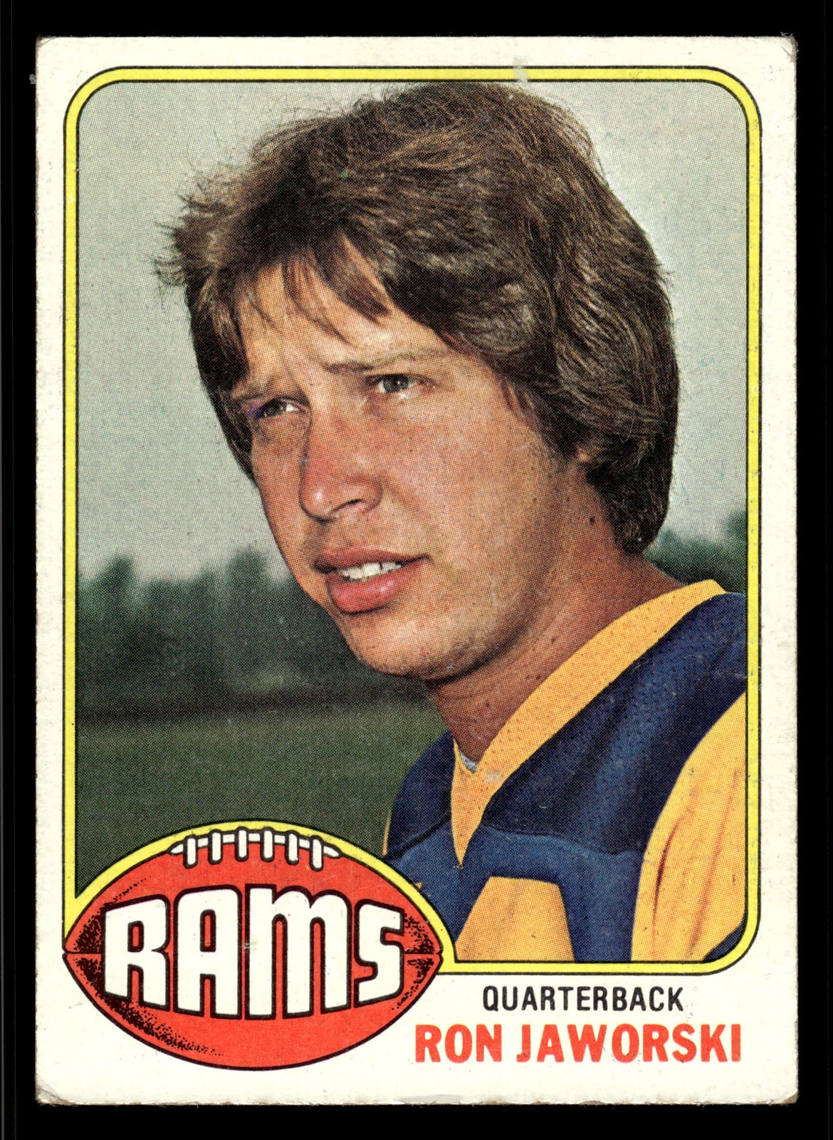 1976 Topps Ron Jaworski RC #426 - Los Angeles Rams