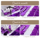 12 Pcs Shimmer Wall Backdrop Panels Square Sequin Party Decoration Purple 3x4 Ft — photo 5
