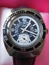 Ancre Goupilles Sport- Taucheruhr mit Lünette Handaufzug, funktioniert gut!